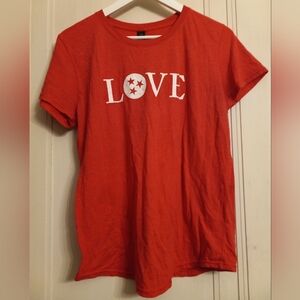Red Love Graphic T-Shirt